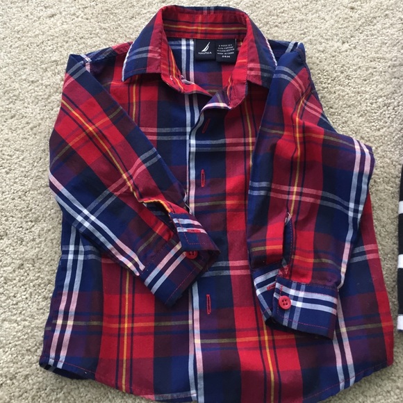Boys 24 month Nautical dress shirt