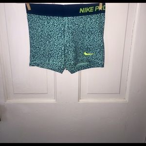 Nike pro spandex shorts