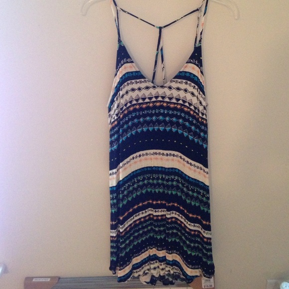 Tribal print dress!