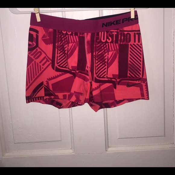 Nike pro spandex shorts