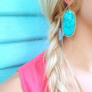 Kendra Scott Deily Earrings in Turquoise🌻
