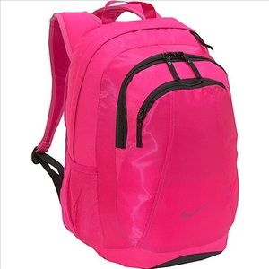 neon pink nike backpack