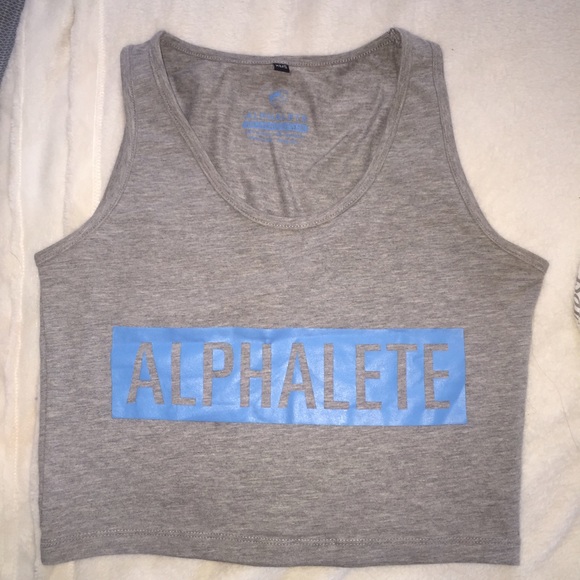 ALPHALETE CROP TOP