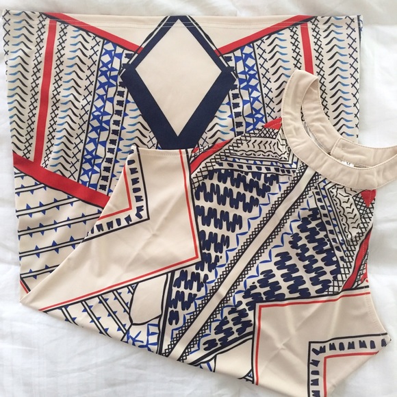 💥LAST ONE💥 Multicolor Sleeveless High Neck Dress - Picture 3 of 3