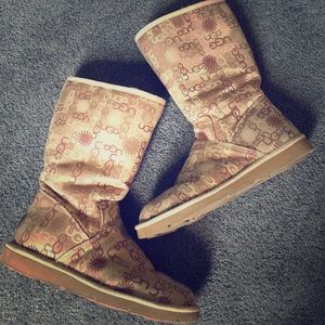 Patterned Uggs