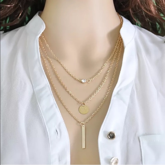 Three tier necklace