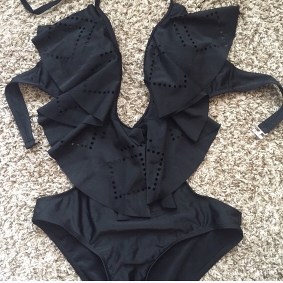 Sexy one piece bathing suit