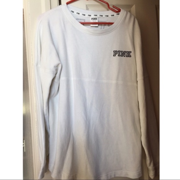NWOT VS Pink Oversized Crewneck Sweatshirt