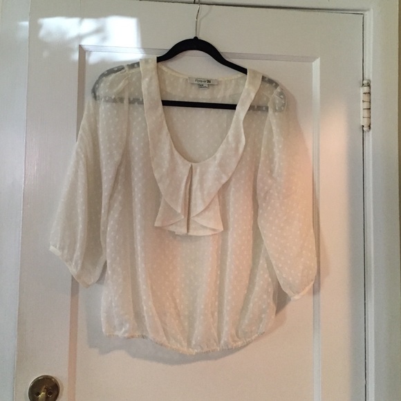 Polka dot blouse