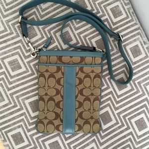 Coach cross body purse