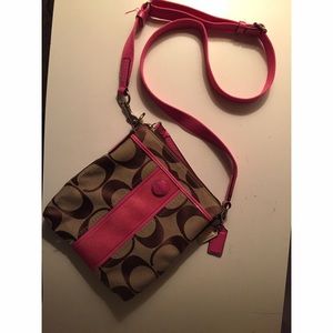 EUC Coach cross body bag
