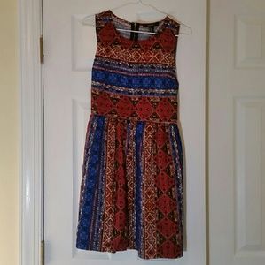 Forever 21 Tribal Print Shift Dress