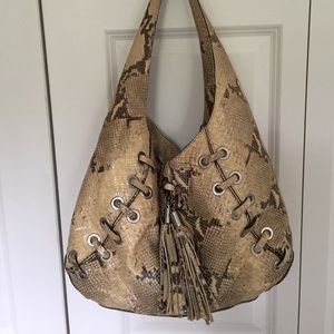 Sale!!Michael Kors snake skin bag
