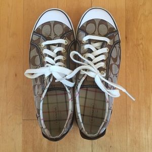 Coach Barrett Sneakers Brown size 8.5