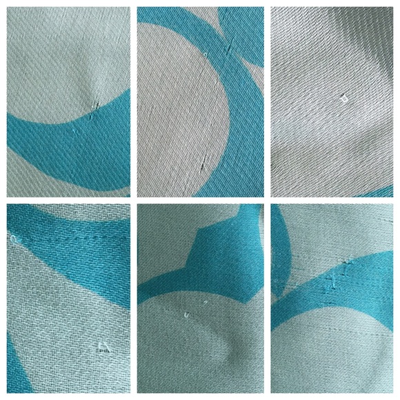🎉HP🎉 Authentic Coach Silk Scarf - Picture 4 of 4