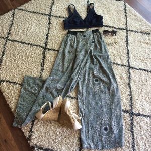 Printed Palazzo Pants