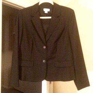 Black blazer Ann Taylor 14 petite