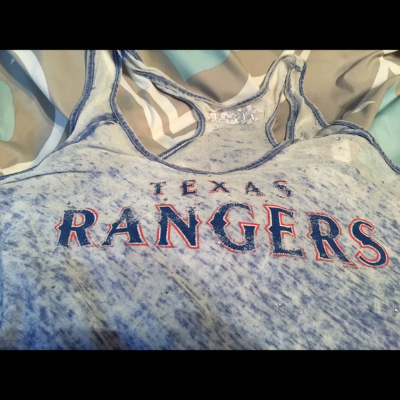 Size large Texas Rangers tank - Picture 2 of 4