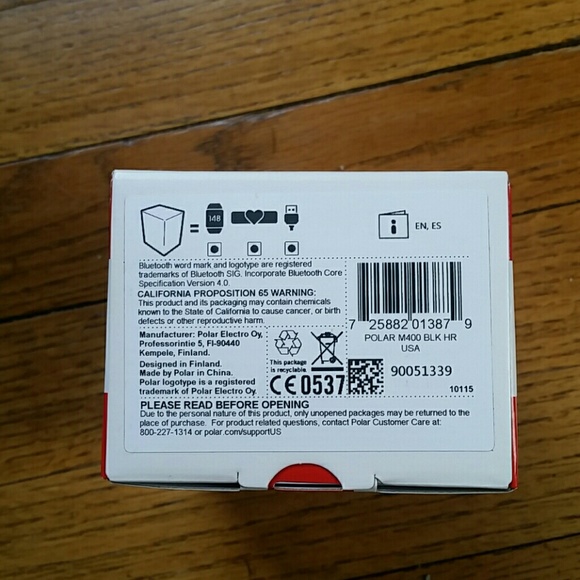 POLAR M400 GPS HEART RATE WATCH - Picture 3 of 3