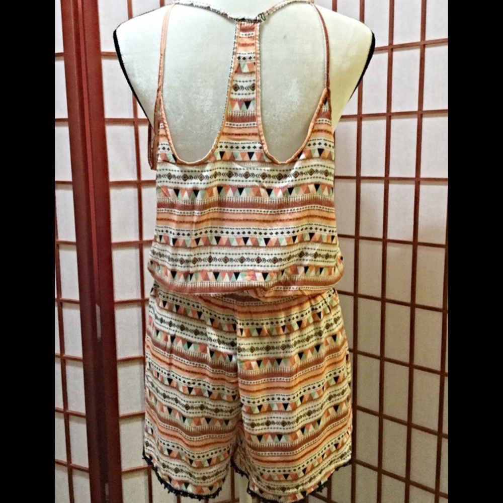 Host Pick festival 💕💕Pint romper. Fringe bottom. - Picture 4 of 4