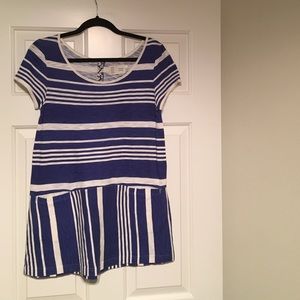 Anthropologie striped tee