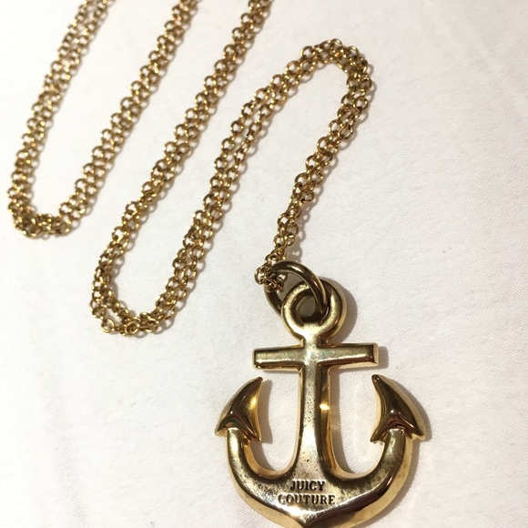 Juicy Couture Pave Anchor Pendant Necklace - Picture 5 of 6