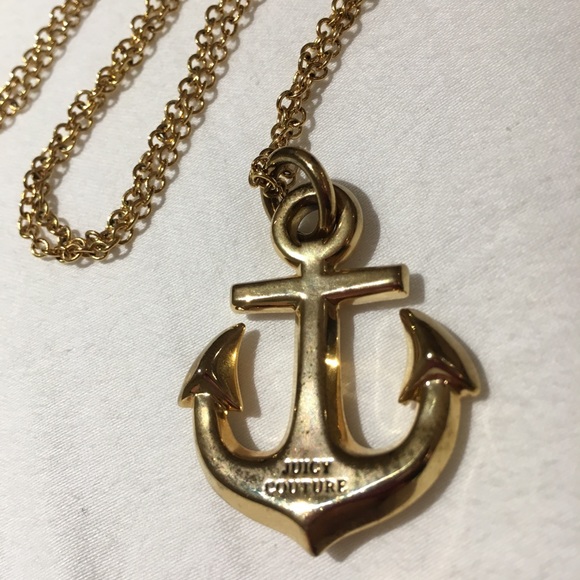 Juicy Couture Pave Anchor Pendant Necklace - Picture 6 of 6