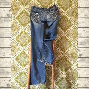 BIG STAR denim jeans 26L Sweet Boot Ultra-Low rise