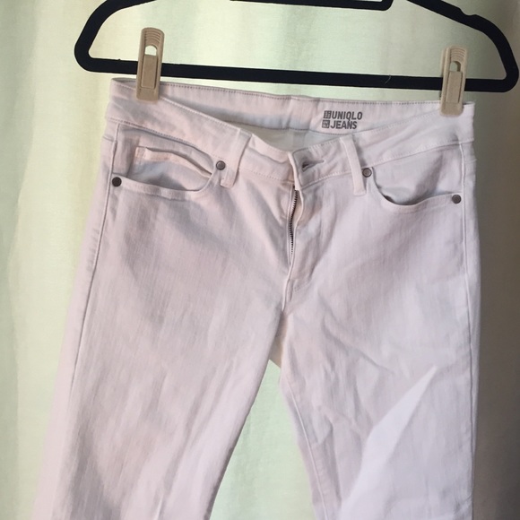 White Skinny Jeans from Uniqlo NWOT