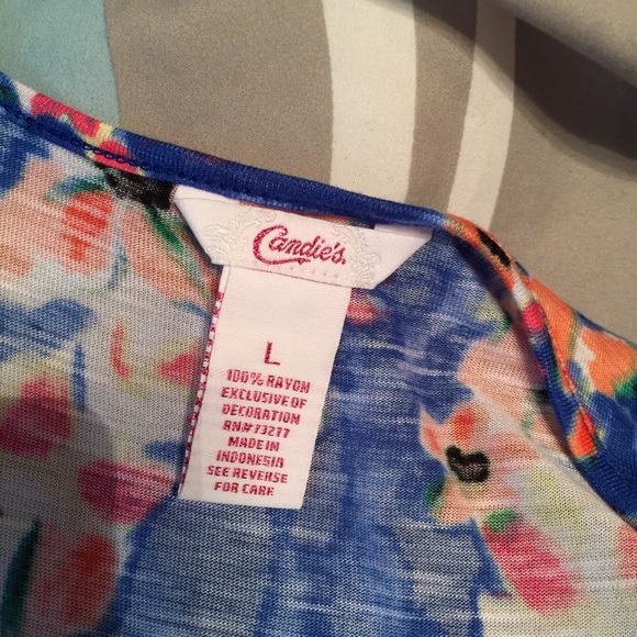 Cute floral tank from kohls - Picture 3 of 3