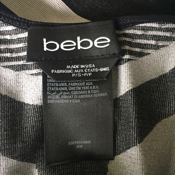 Bebe Outlined Dress - Picture 4 of 4