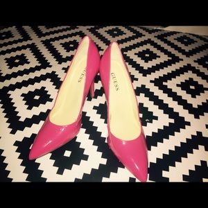 Hot Pink Guess Pumps