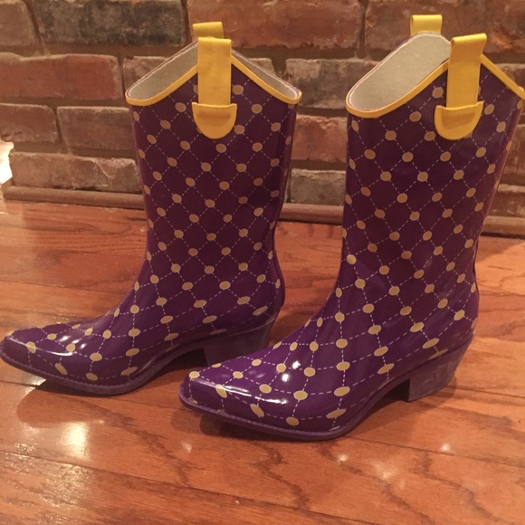 Lsu rain boots