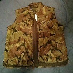 J Crew Men's Camouflage Vest