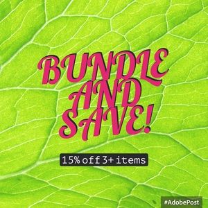 SAVINGS when you BUNDLE!