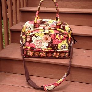 vera Bradley Messenger Book Tablet bag Buttercup