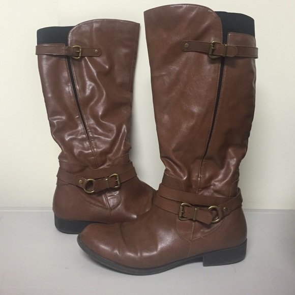 RePosh. Brown riding boots