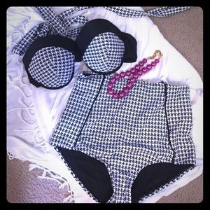 Pinup bikini high waisted