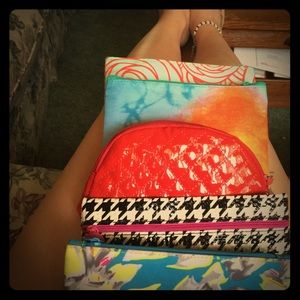 5 ipsy bags, empty. New.