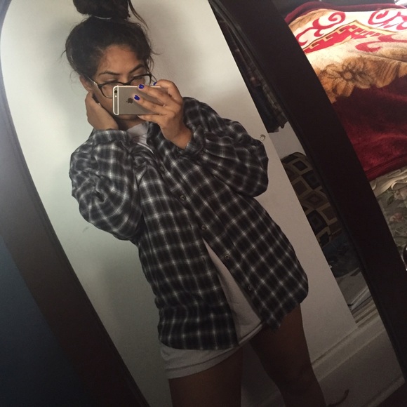 Oversized flannel