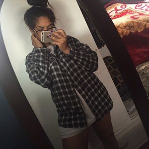 Oversized flannel