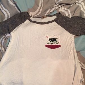 Size xl California republic 3/4 sleeve top