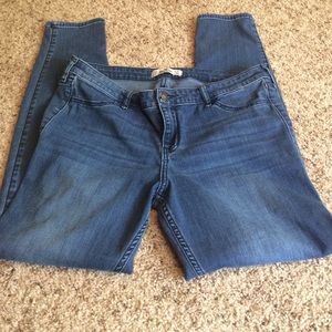 Medium wash jegging