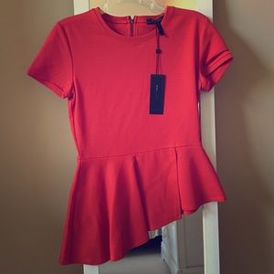 Bcbg red top