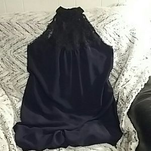 STUNNING BLACK AND LACE ZARA DRESS NEW