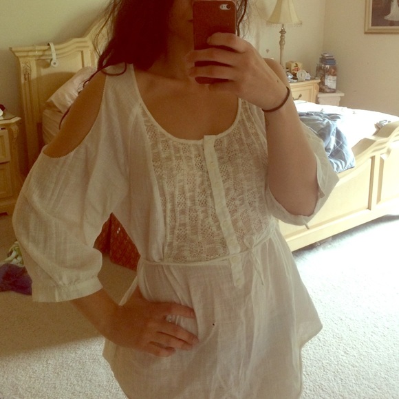 Free people white tunic