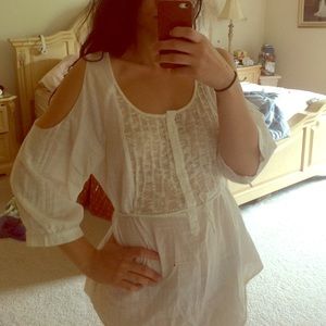 Free people white tunic