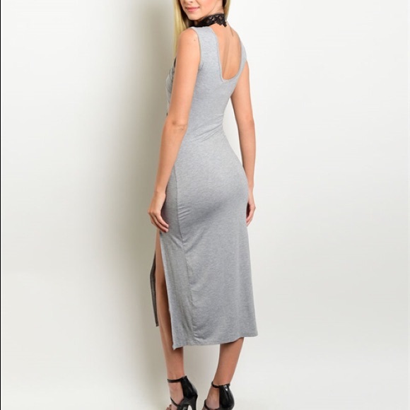 🚨LAST CHANCE🚨LAST ONE! High Slit Dress - Picture 2 of 2