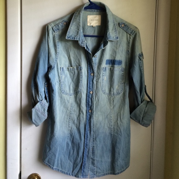 NWOT Adorable Denim Shirt
