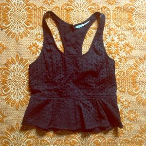 Urban outfitters Black open back tank